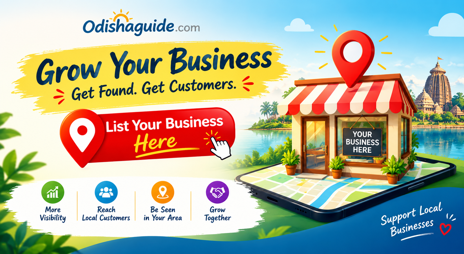 LIst Your Business With Odisha Guide