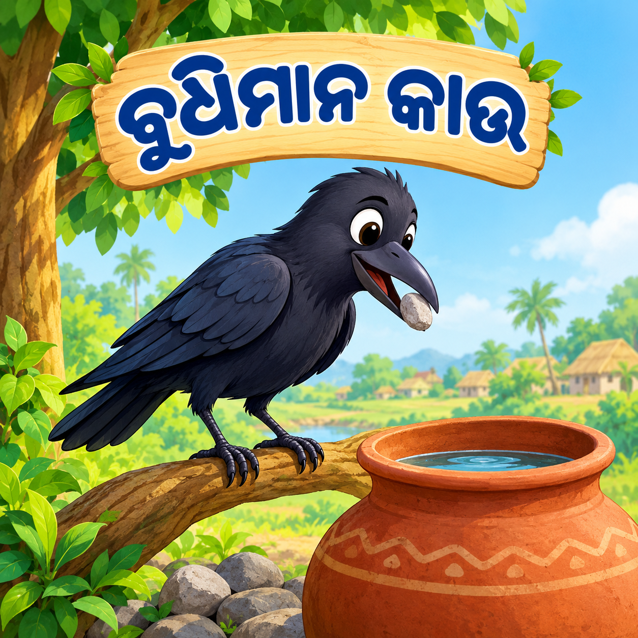ବୁଦ୍ଧିମାନ କାଉ